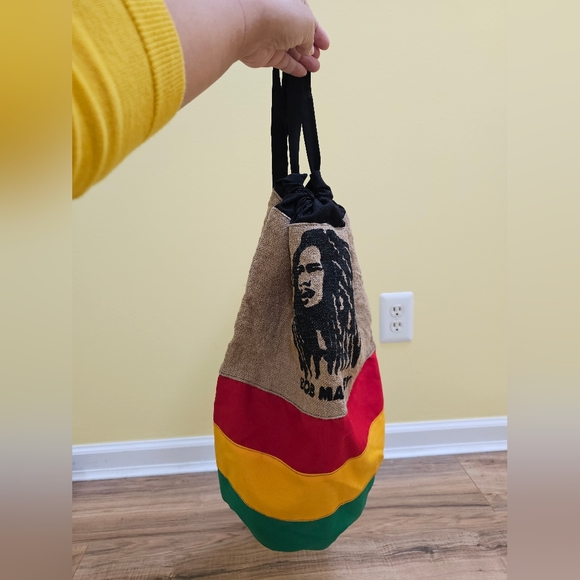 Bob Marley Drawstring Bag - Picture 8 of 9